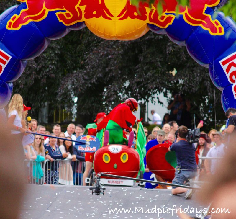The Redbull Soapbox Race at Alexandra Palace