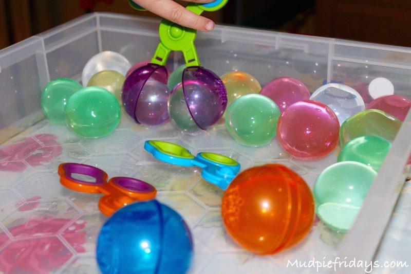 Giant Water Beads for Dexterity