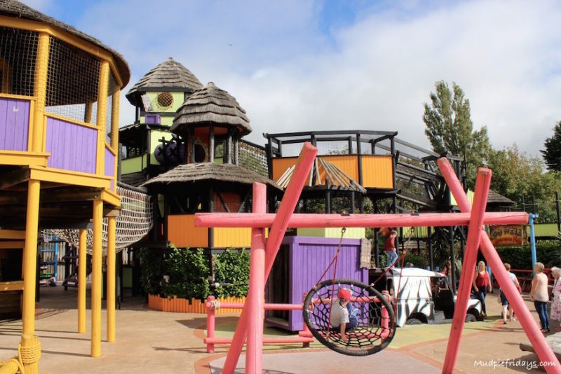 play area at Drusillas Park in East Sussex