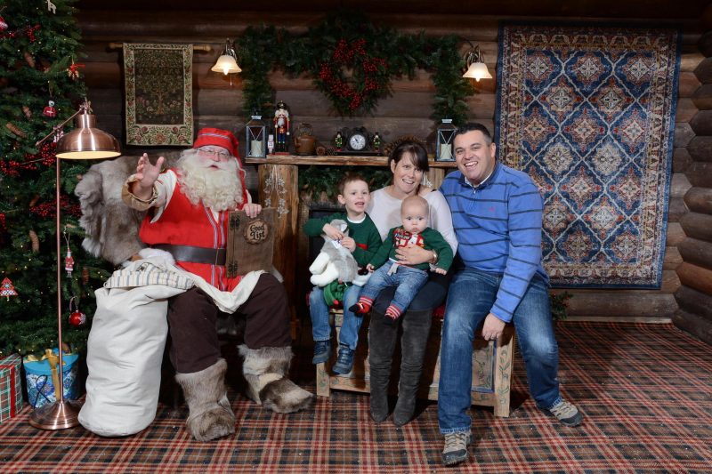 Santa Photo from Lapland UK