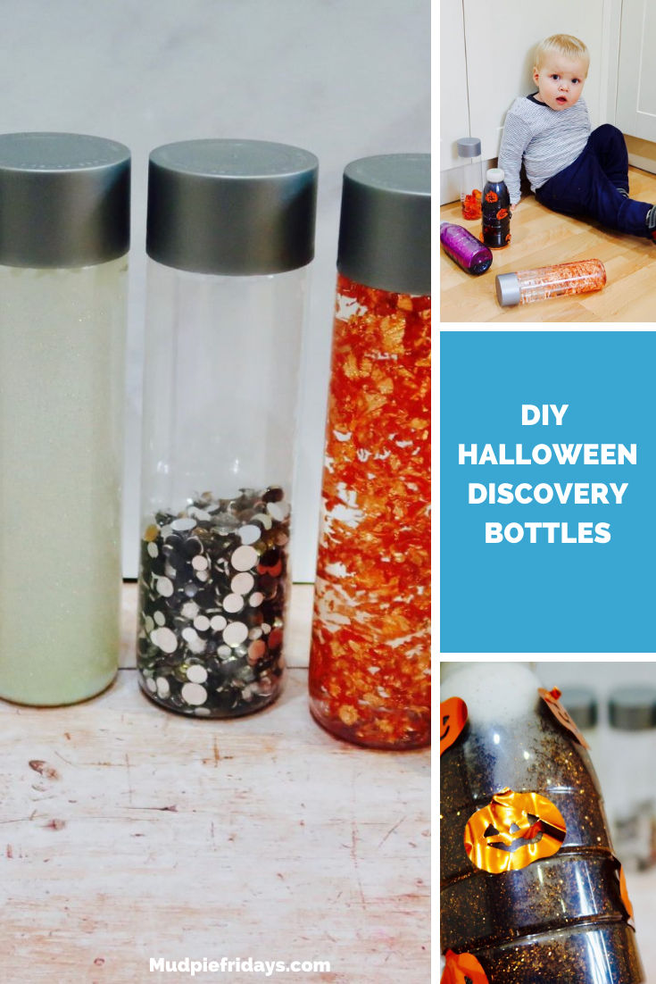 DIY Halloween Discovery Bottles