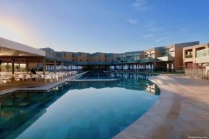 The outside tool on the new side of Kiani Beach Resort Family All Inclusive Crete