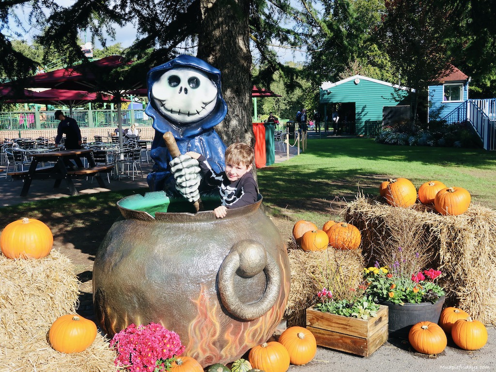 Halloween theme park