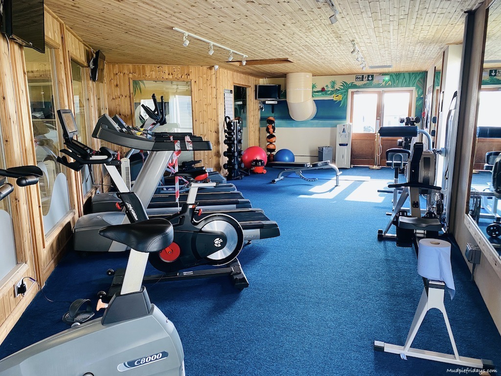 The fitness centre at Croyde Bay Resort