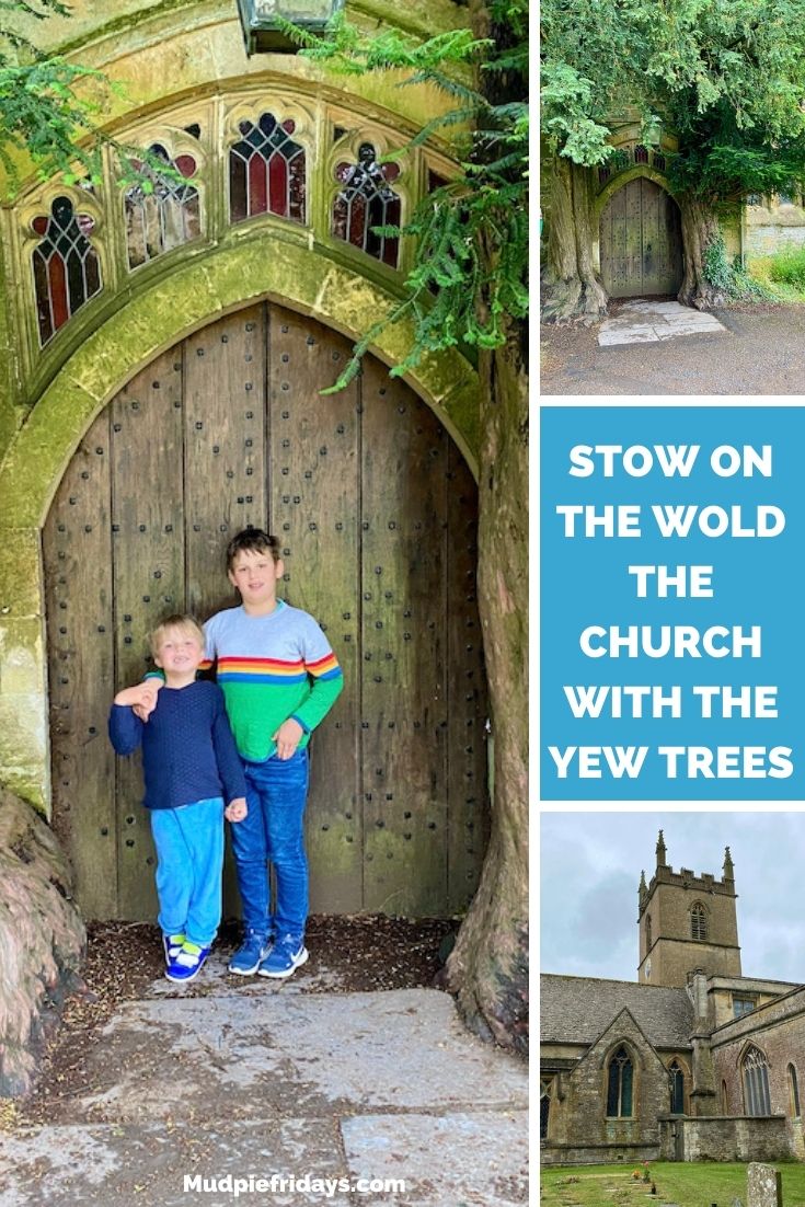 Stow on the wold the church with the yew trees