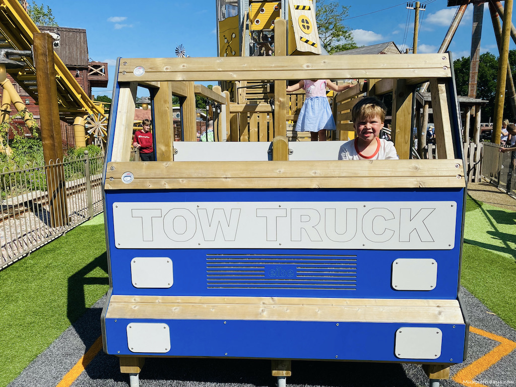 Junkyard Junction play area in Tornado Springs