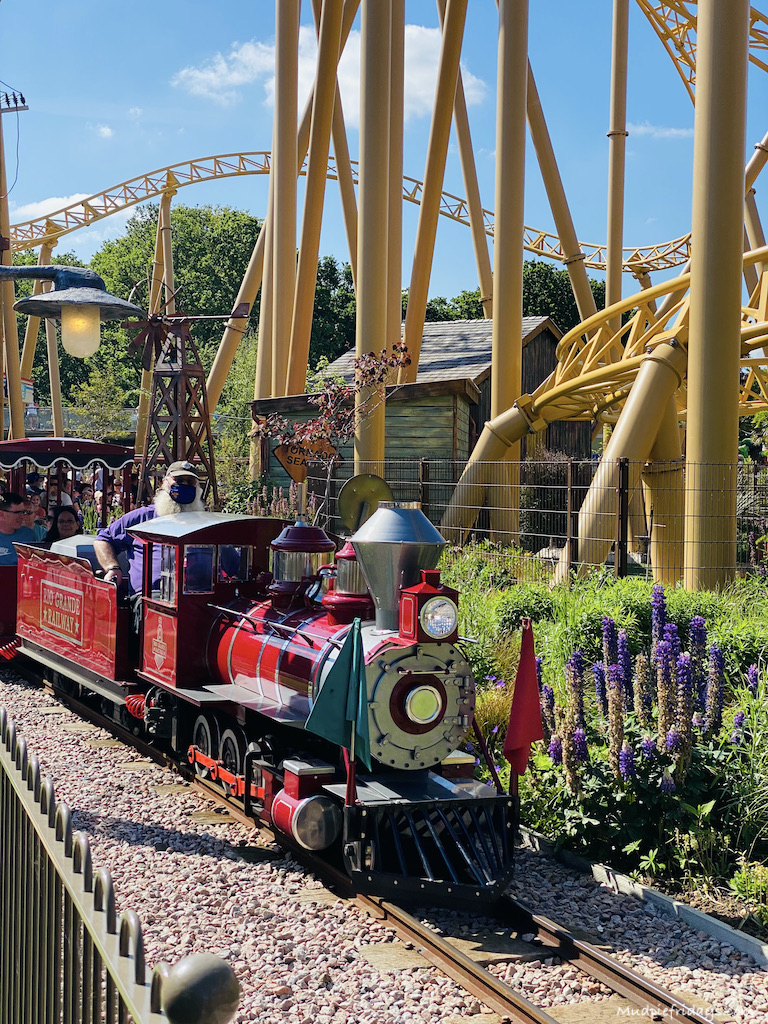 Rio Grande Train Tornado Springs Paultons Park