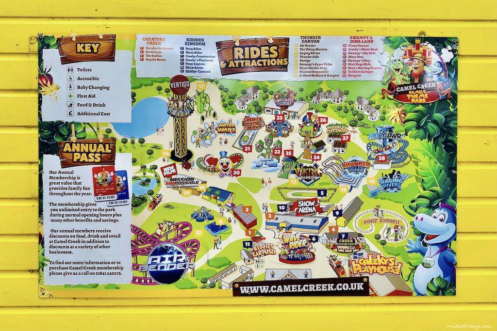 Camel Creek map