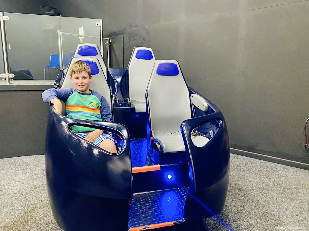 5D Cinema pod at Camel Creek