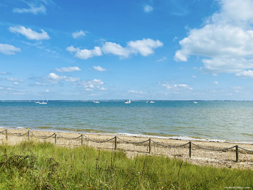 Beach at Osbourne House Isle of Wight