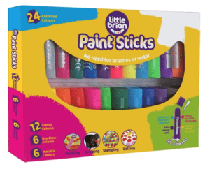 Paint Sticks - 24 assorted colours