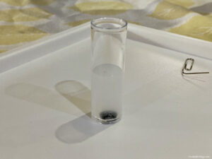 MEL Science Chemistry set carrying out an experiment