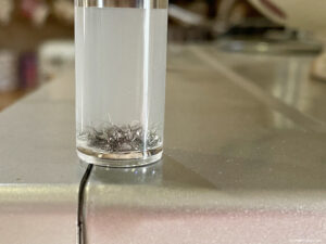 MEL Science Chemistry set carrying out an experiment