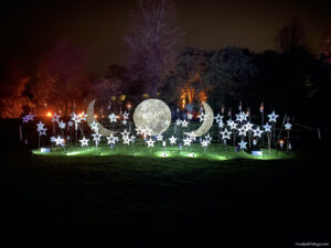 Moon and stars display at Polesdon Lacey IGNITE