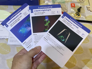 Three experiments in the MEL Science Luminenscence physics course