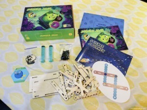 MEL Science STEM Course review contents of the jungle set