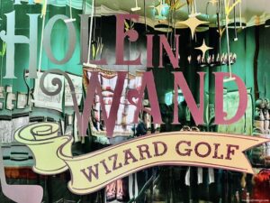 Hole in the Wand mini golf in York Review