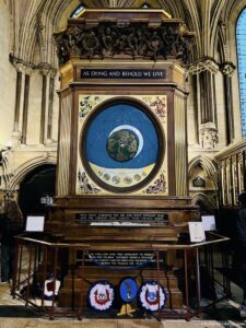 Astrological clock York Minister