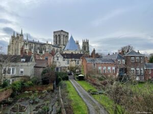 York Minister from York walls