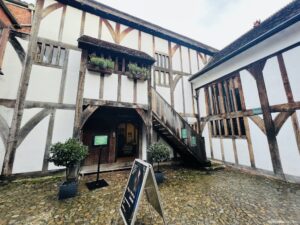 The outside of Barley Hall York
