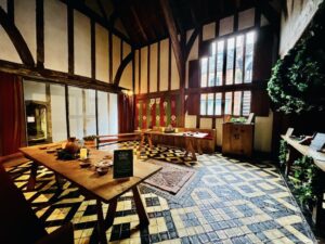 The banquet hall at Barley Hall York