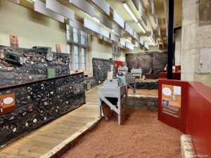 Jorvik DIG - the activity area where you can uncover four different digs