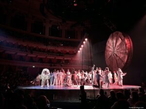 The end of the show at Cirque du Soleil LUZIA at the Royal Albert Hall