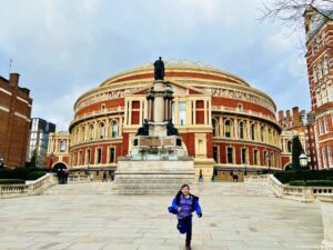 The Royal Albert Hall from outside South Kensington London
