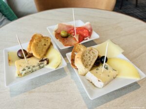 tapas in the bar on the Galicia Portsmouth to Santander Ferry