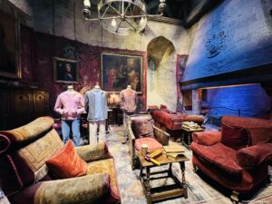 Griffindor common room at Harry Potter World London