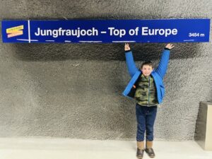 Jungfraujoch top of europe