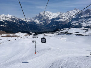 Getting the gondola up to Mannlichen - the royal experience gondola
