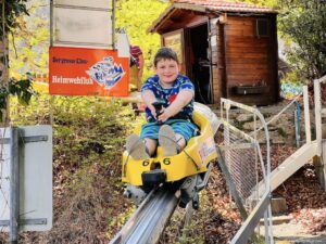 The toboggan at Heimwehfluh