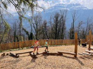 playground at Ballenberg swiss open air musuem