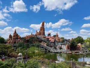 Big thunder mountain taken from phantom manor two rides you may want to try in your plan disneyland paris