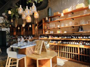 The inside of Restaurant Cepages&nbsp; at Nature Villages Paris