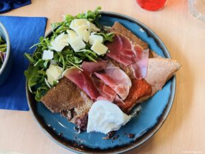 Gourmet Gallate at Creperie Suzette restaurant at Villages Nature Paris