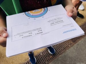 print at home tickets - example of printing with an Ecotank ET-2850