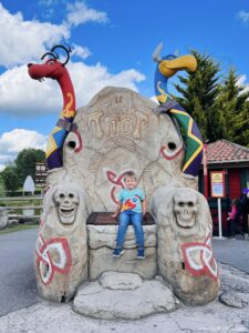 one of the many photo opportunities at Asterix