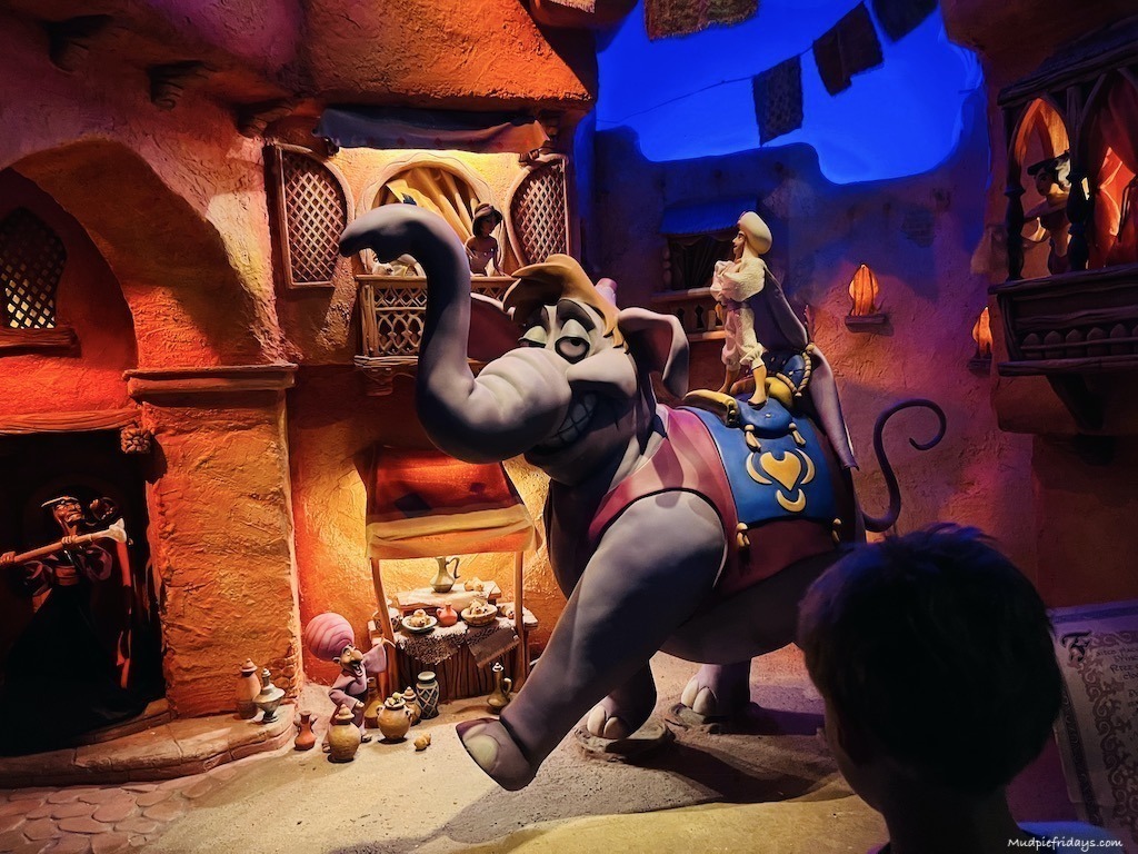 Le Passage Enchanté d'Aladdin wak through attraction at Disneyland Paris