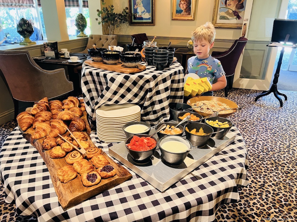 Self service continental breakfast at The Eastbury Hotel and Spa - hotels in Sherborne