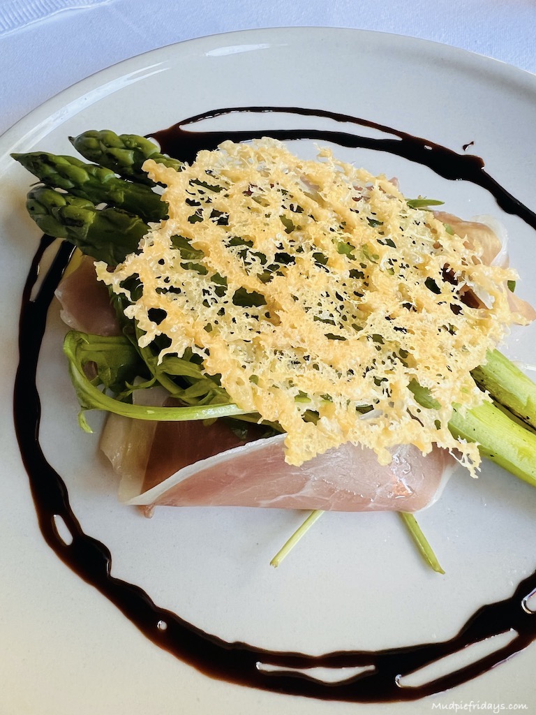 Starter at the Seasons Restaurant which is part of the Eastbury Hotel Sherborne