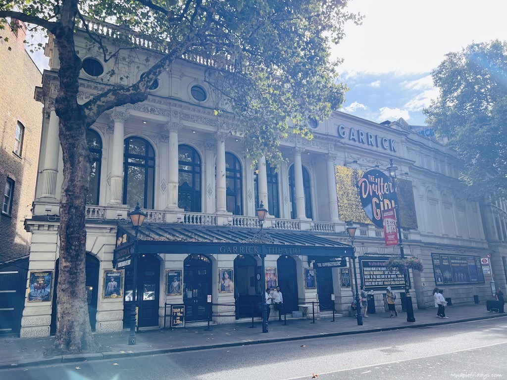 The Garrick theatre in the West End of London