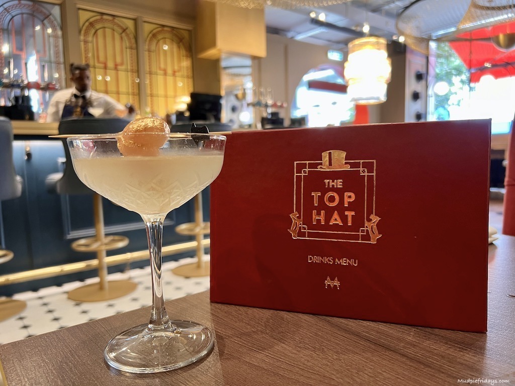 Cocktail at the Top Hat Restaurant