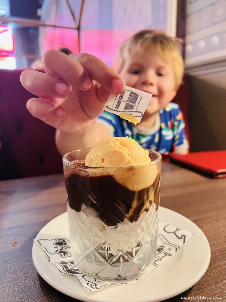Harry and his ice cream