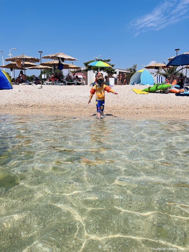 Rezaliste Beach in Sibenik our favourite Sibenik beaches