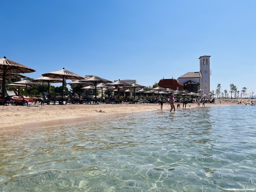White Beach the sandy sibenik strand