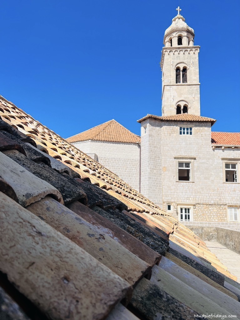 roof tiles in Dubrovnik