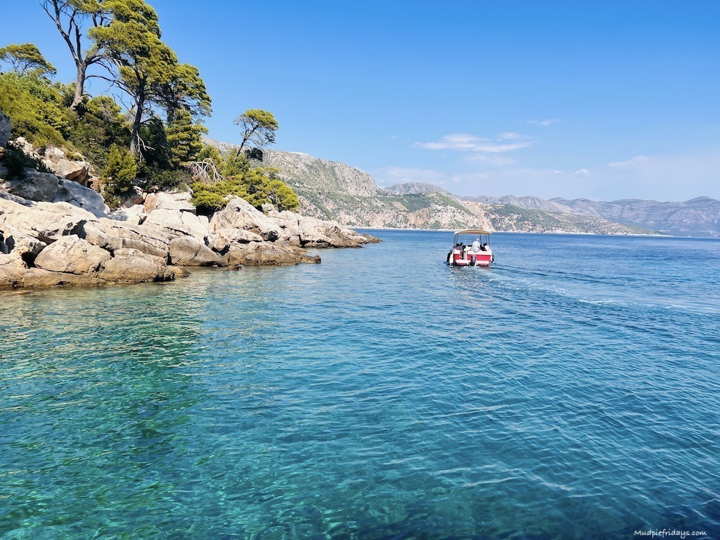 Lokrum Island UNESCO national park in Dubrovnik