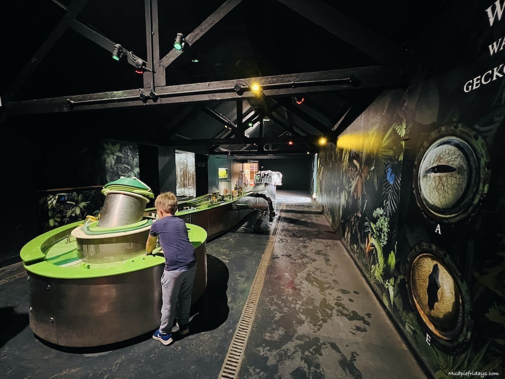 The inside water play at the Imaginarium